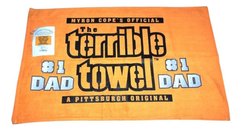 Toalla Terrible #1 Dad Pittsburgh Steelers Dia Del Padre