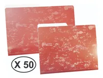 Comprar Carpeta Fibra Marrón Tamaño Oficio,  Paq-50u  Con Ganchos