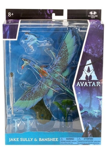 Avatar Figuras Jake Sully Y Banshee 2023