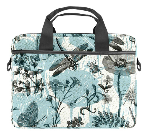 Bolsa Hombro Para Mujer Diseño Mariposa Libelula Laptop