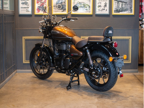 Imagen 2 de 25 de Royal Enfield Meteor 350 Supernova Brown Reserva Hoy