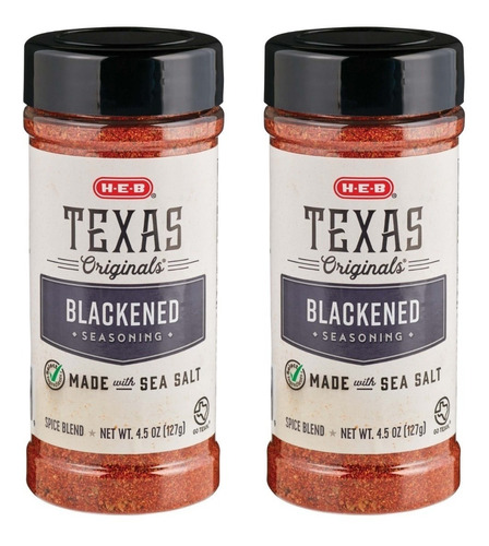 Sazonador P/ Carne Blackened Texas Original 2 Pack Importado