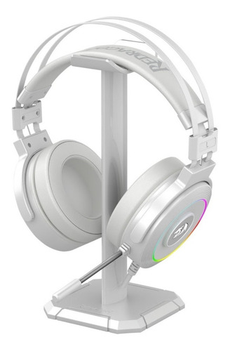 Imagen 3 de 5 de Auricular Gamer Redragon H320 Lamia 2 White Rgb Blanco 7.1