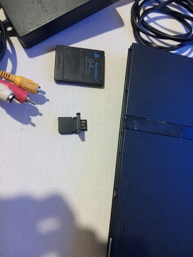 Play Station 2 Slim / Leer Descripcion / Funcionando. Negro (Usado)