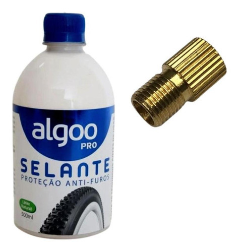 Selante Liquido Bike Algoo 500 Ml Anti Furo P/ Pneu Tubeless