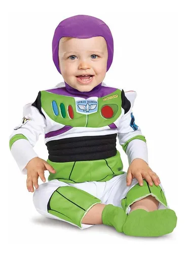 Disfraz Buzz Lightyear Deluxe Para Bebé, 6-12 Meses
