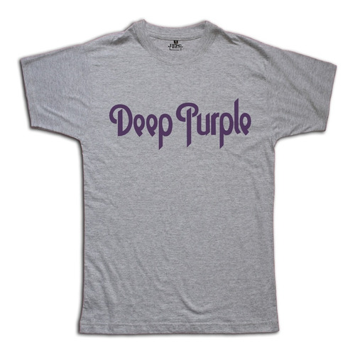 Remera Deep Purple Estampada Hombre Mujer 100% Algodon