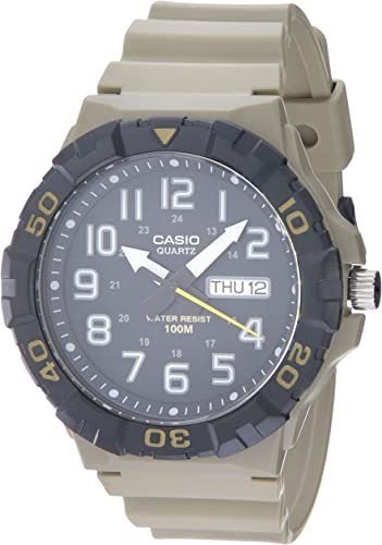 Casio Reloj Militar De Cuarzo 3hd Mrw-210h-5avcf Para