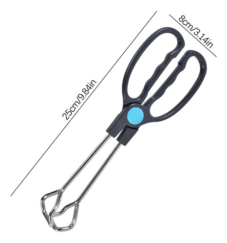 Pinzas De Carbono Para Barbacoas, Pinzas Para Carbón, Escald