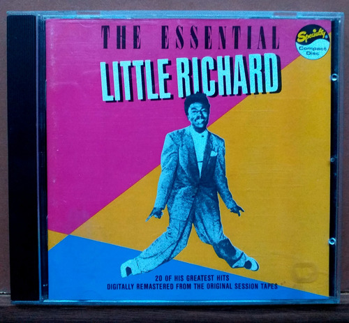 Little Richard  The Essential - Cd Aleman Año 1985 Impecabl