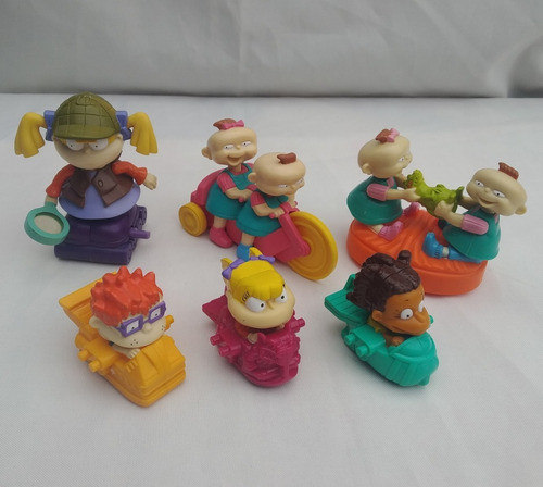 6 Carritos Rugrats Burger King Viacom 1998