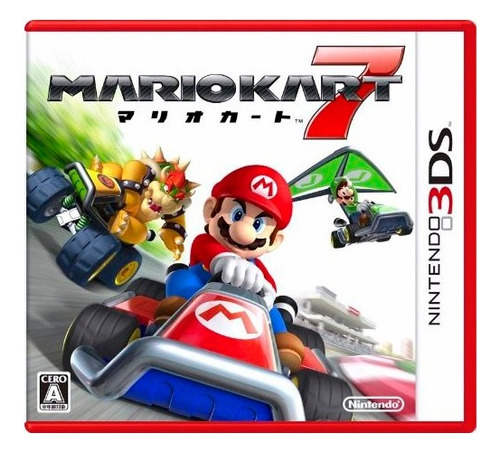 Mario Kart 7 Nintendo 3ds Japonés Caja Y Manual