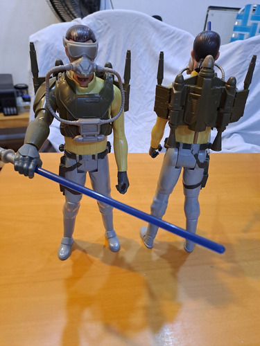 Pack De 2 Figuras Kanan De Star Wars Rebels Impecables 30 Cm (Usado)