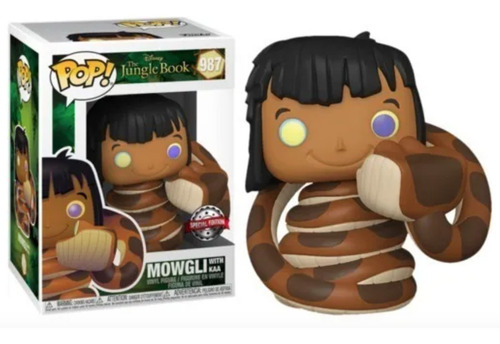 Funko Pop Mowgli Con Kaa 987 Disney El Libro De La Selva