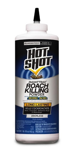 Imagen 1 de 3 de Veneno Mata Cucarachas 450g. Hot Shot