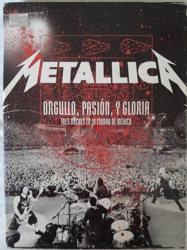 Metallica. Orgullo Pasión Y. Dvd/cd Org Usado. Qqt. Ag.