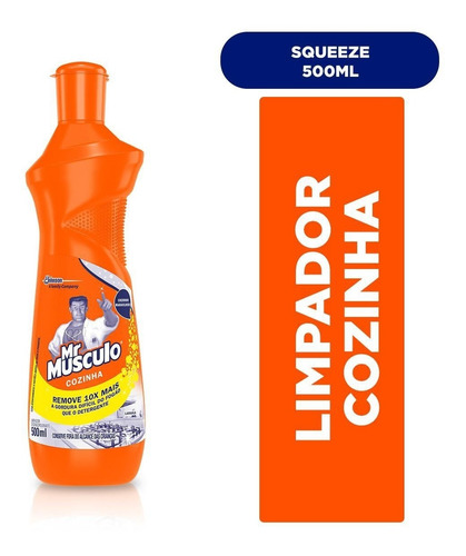 Desengordurante Mr músculo Cozinha Laranja Squeeze 500ml