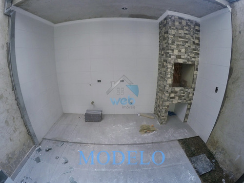 Imagem 7 de 21 de Sobrados À Venda Na Região Do Nossa Sr.ª Da Luz, No Bairro Cic, Ainda Em Construção, Podendo Parcelar Entrada Durante Período De Obras. - Ca02257 - 71141584