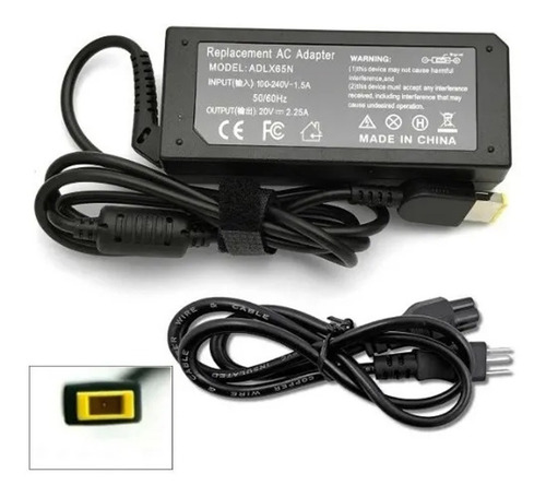 Imagen 2 de 4 de Cargador Lenovo B041-35 20v 2.25a 45w