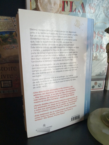 Sonderkommando. Judíos Cámara Gas Holocausto Nazis. Venezia (Usado)