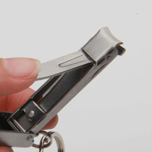 Cortaúñas Portátil, De Uñas Plegable De Material Acero