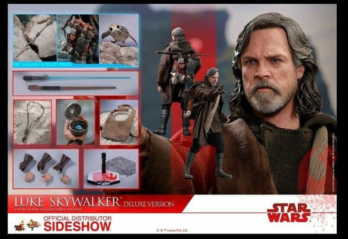 Hot Toys Luke Skywalker Deluxe Mms458 Star Wars Shipping Box