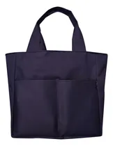 Comprar Cartera Bolso Tote Negro Grande Reforzado Unisex Entra Todo