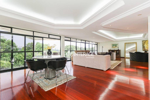 Imagem 2 de 30 de Casa Com 4 Dormitórios, 707 M² - Venda Por R$ 3.400.000,00 Ou Aluguel Por R$ 15.000,00/mês - Santo Inácio - Curitiba/pr - Ca0356