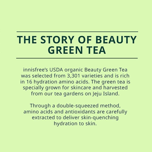 Innisfree Green Tea Humedad Equilibrante Emulsión Hidratante