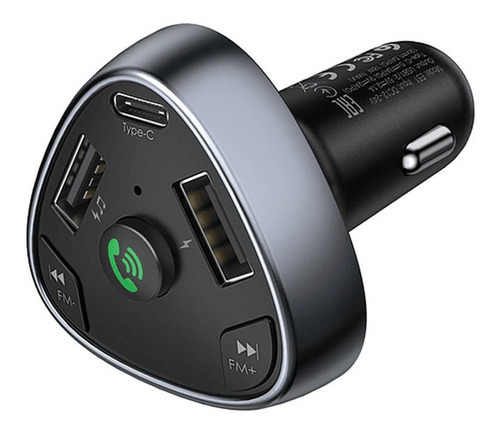 Transmisor Fm Para Auto Hoco E51 Road Treasure 3.1a Pd 18w