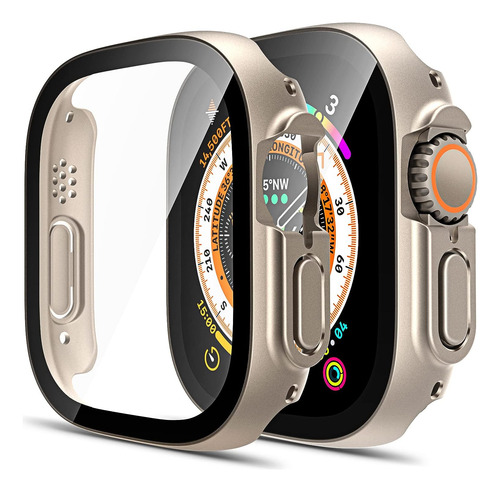 Funda Rígida Tauri, Paquete De 2, Diseñada Para Apple Watch