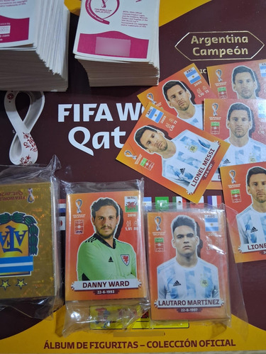 Figuritas Panini Mundial Qatar 2022 Completa Tu Album Messi Qatar 2022 Figuritas Sueltas
