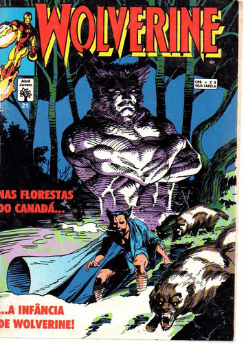 Lote Wolverine N° 21 Ao 30 - Em Português - Editora Abril - Formato 13,5 X 20 - Capa Mole - 1993 - Bonellihq Cx453 I23