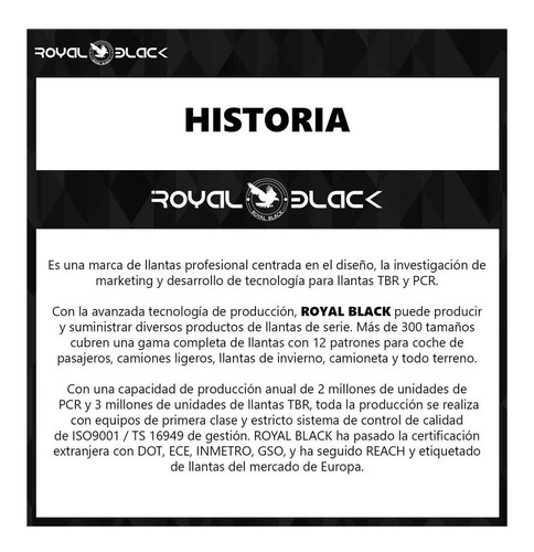 Llanta 33x12.50 R15 Royalblack Royal M/t 108q