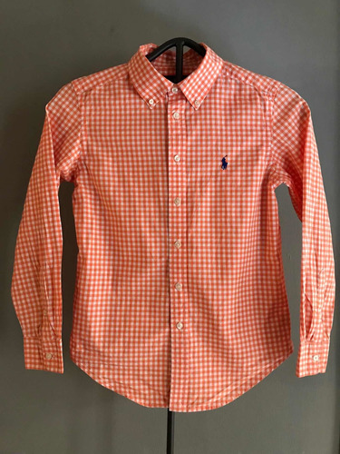 Camisa Para Niño Polo Ralph Lauren Original Talla M (10-12).