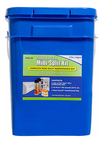 Kit De Cuidado Completo Para Mini-split Nu-calgon