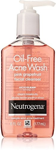 Neutrogena Oil-free Acne Wash Limpiador Facial Pomelo