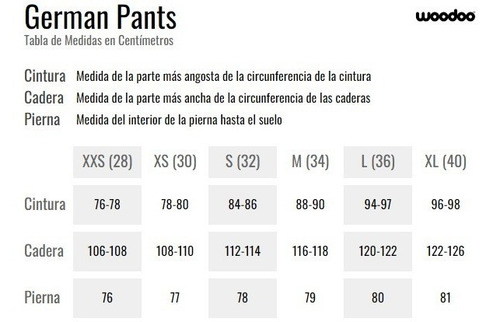 Imagen 6 de 6 de Pantalón Woodoo German's Carpintero -gris