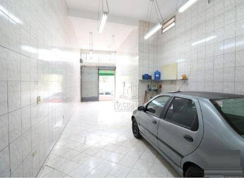 Salão Para Alugar, 45 M² Por R$ 1.500/mês - Parque João Ramalho - Santo André/sp - Sl0927