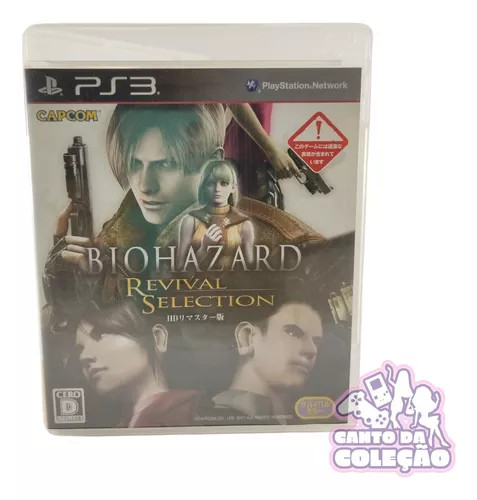 Jogo Biohazard Revival Selection Japonês Ps 3 Original