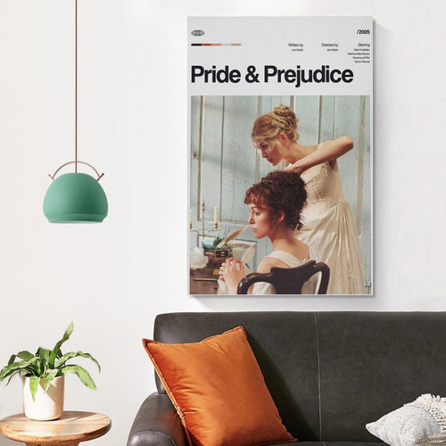 Vintage Movie Pride And Prejudice Poster 13 Wall Art
