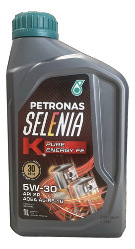 Aceite Selenia K Pe Fe 5w30 Fiat Palio Nvo 1.6 16v 1 L