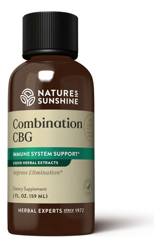Natures Sunshine Combination Cbg Extract 59ml