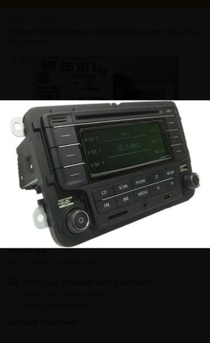 Imagem 3 de 5 de Código De Desbloqueio De Rádio Volkswagen Todos Os Modelos