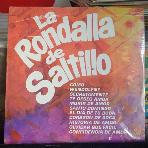 La Rondalla De Saltillo Corazón De Roca Vinyl,lp,acetato