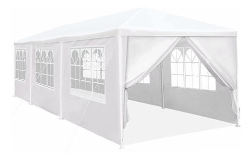 Toldo Fiesta Boda Paredes Desmontables Blanco 3m X 9m