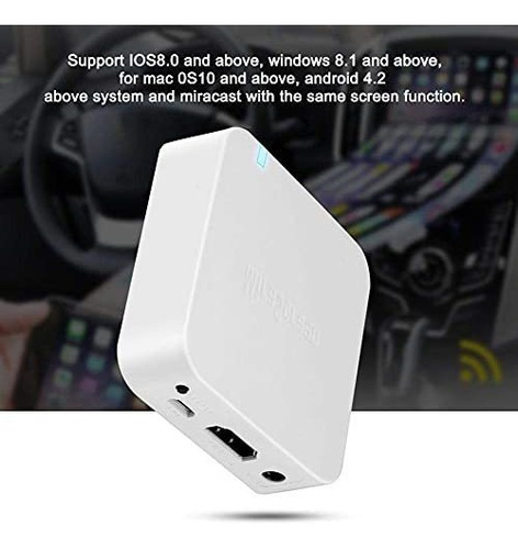 Estuche Pantalla Wifi Vehiculo Inalambrica Av Hdmi Desde