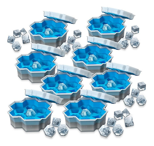 Ice Dice Sieve Ice Mold Ice Bucket Game Bandeja Soft Frozen