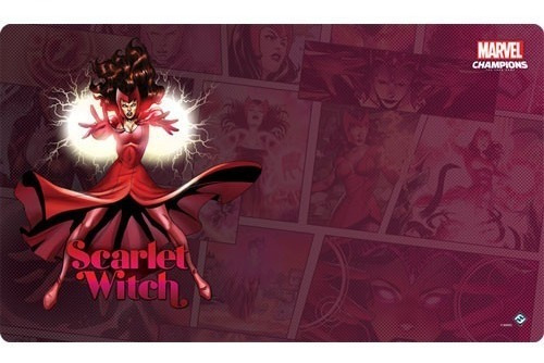 Imagen 1 de 1 de Playmat Scarlet Witch Marvel Para Juego De Mesa Familia