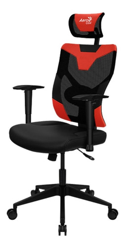 Imagen 6 de 7 de Silla Gamer Ergonomica Aerocool Guardian Champion Red